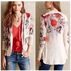 Anthropologie Knitted & Knotted cardigan